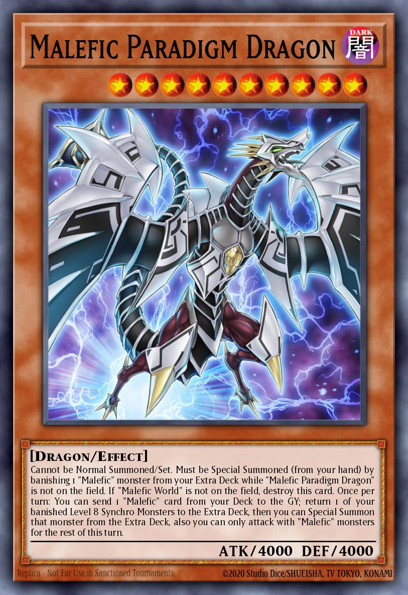 Malefic Paradigm Dragon BLAR-EN019 – Battles of Legend: Armageddon