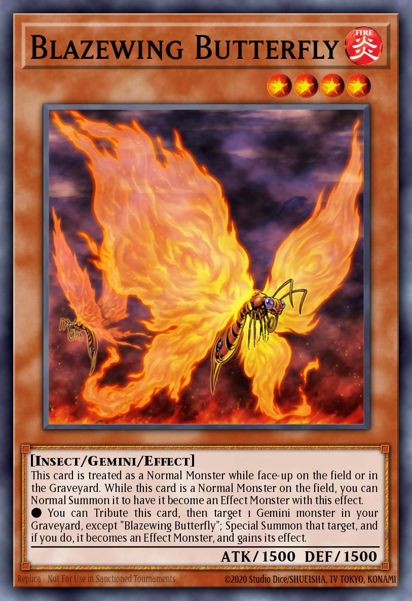Blazewing Butterfly SDWS-EN012 – Warriors' Strike Structure Deck