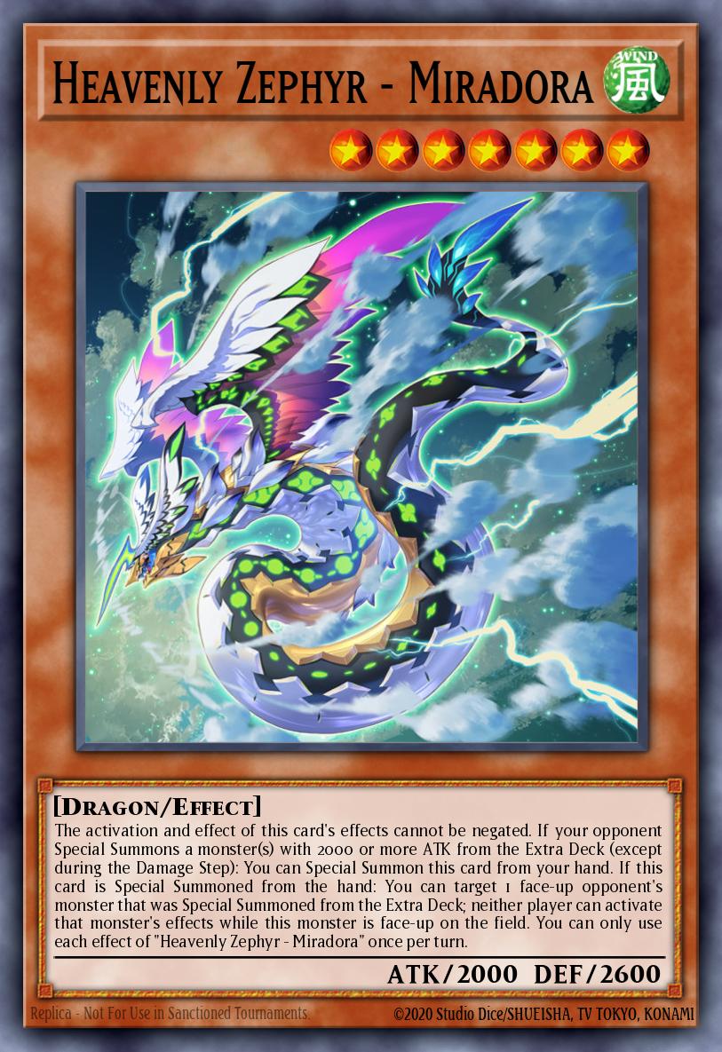 Heavenly Zephyr - Miradora MP22-EN016 – 2022 Tin of the Pharaoh's Gods