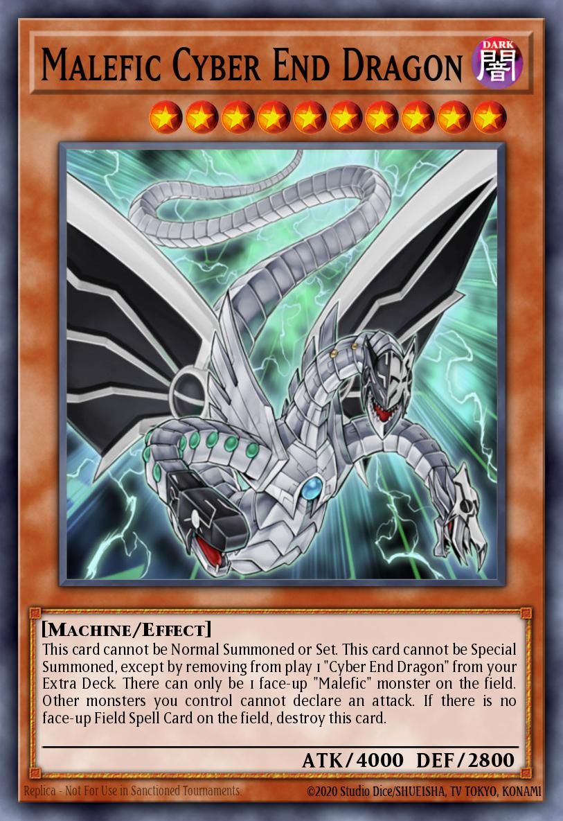 Malefic Cyber End Dragon YMP1-EN004 – Yu-Gi-Oh! 3D Bonds Beyond Time Movie Pack