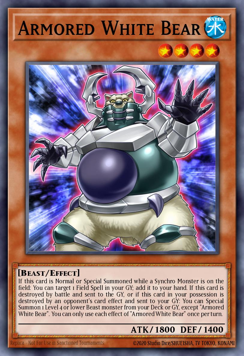 Armored White Bear BLAR-EN016 – Battles of Legend: Armageddon