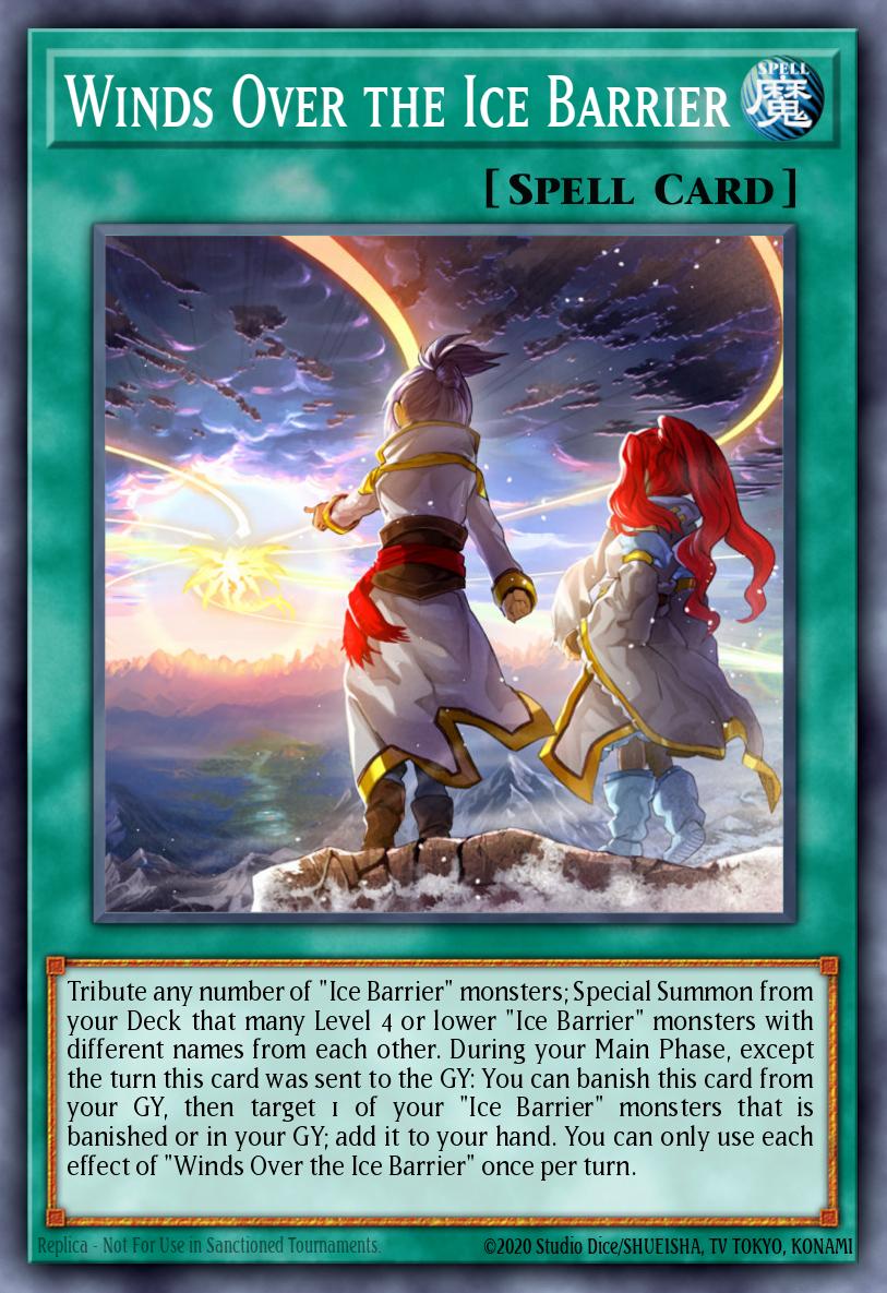 Winds Over the Ice Barrier SDFC-EN027 – Structure Deck: Freezing Chains
