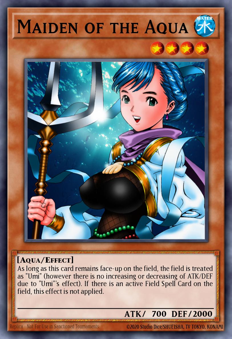 Maiden of the Aqua SBC1-ENC07 – Speed Duel: Streets of Battle City
