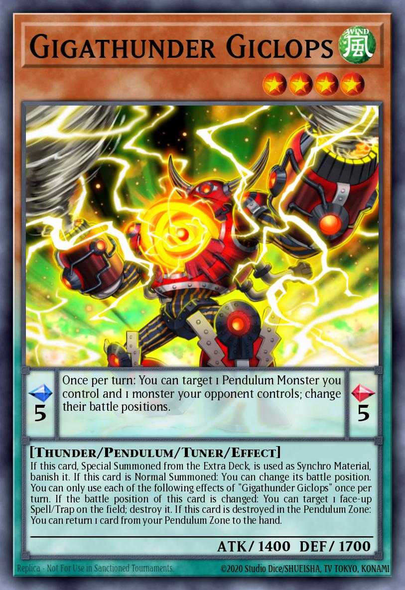 Gigathunder Giclops BLVO-EN032 – Blazing Vortex