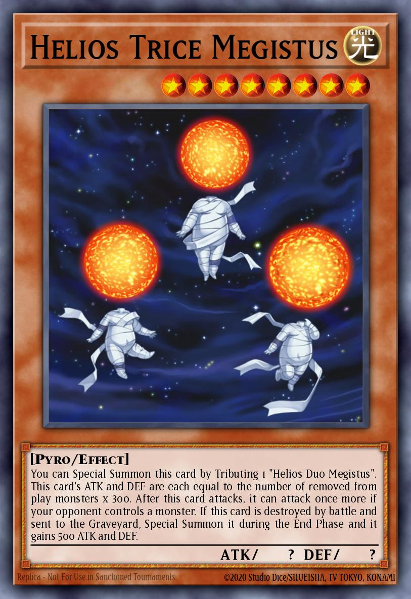 Helios Trice Megistus SGX3-ENI23 – Speed Duel GX: Duelists of Shadows