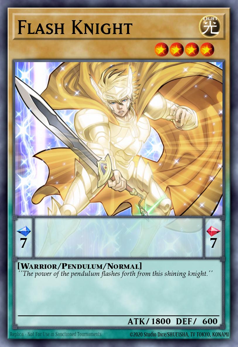 Flash Knight DEM4-EN003 – Advanced Demo Deck Extra Pack