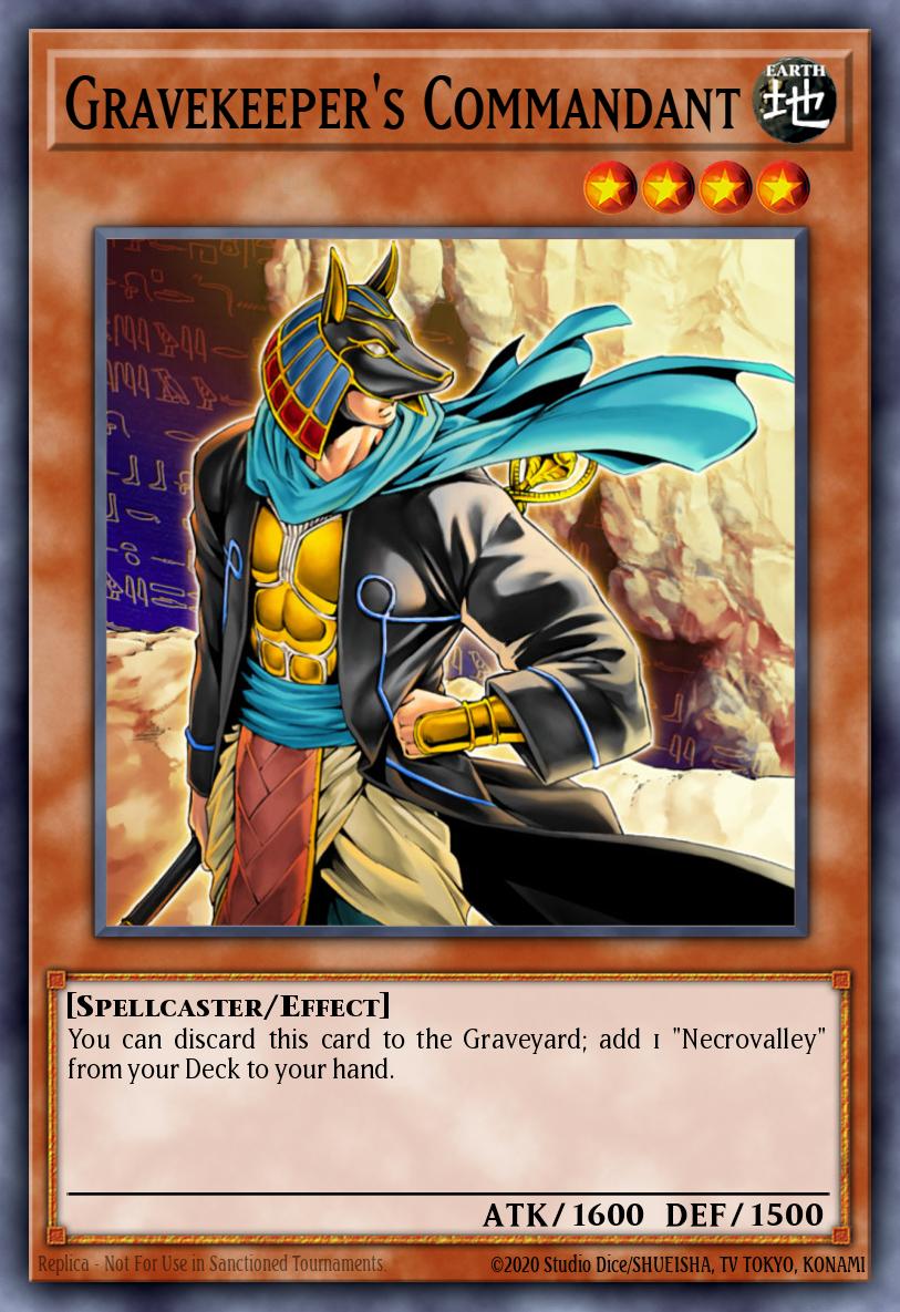 Gravekeeper's Commandant SDMA-EN017 – Structure Deck: Marik (TCG)