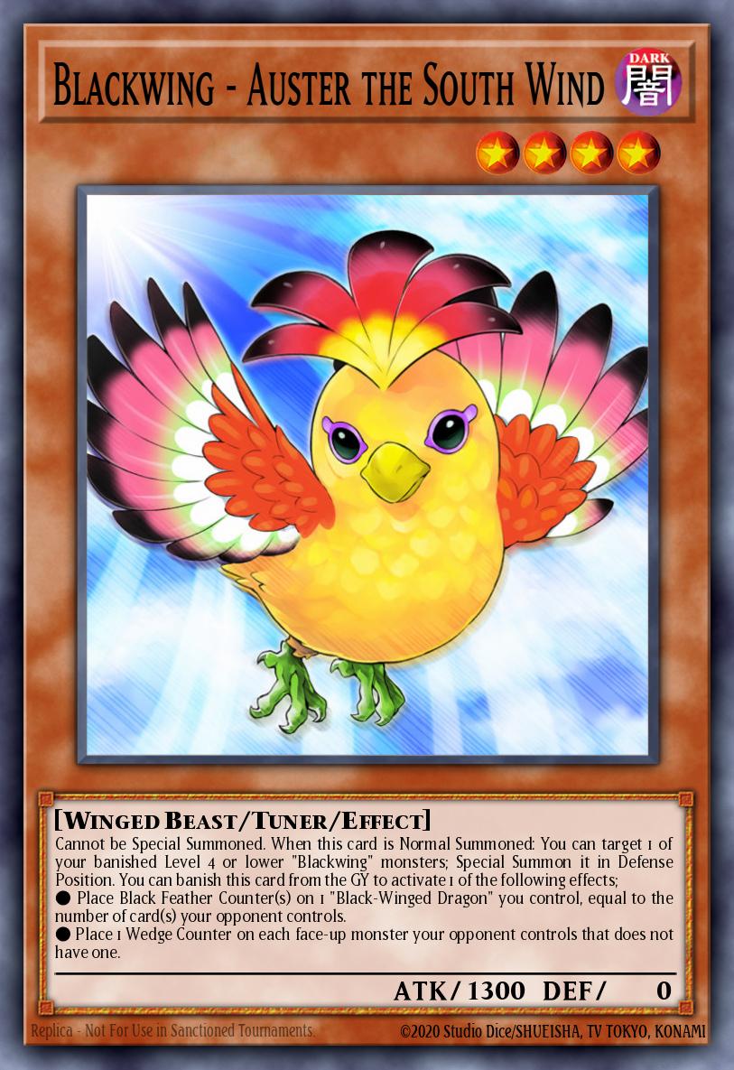 Blackwing - Auster the South Wind LDS2-EN041 – Legendary Duelists: Season 2