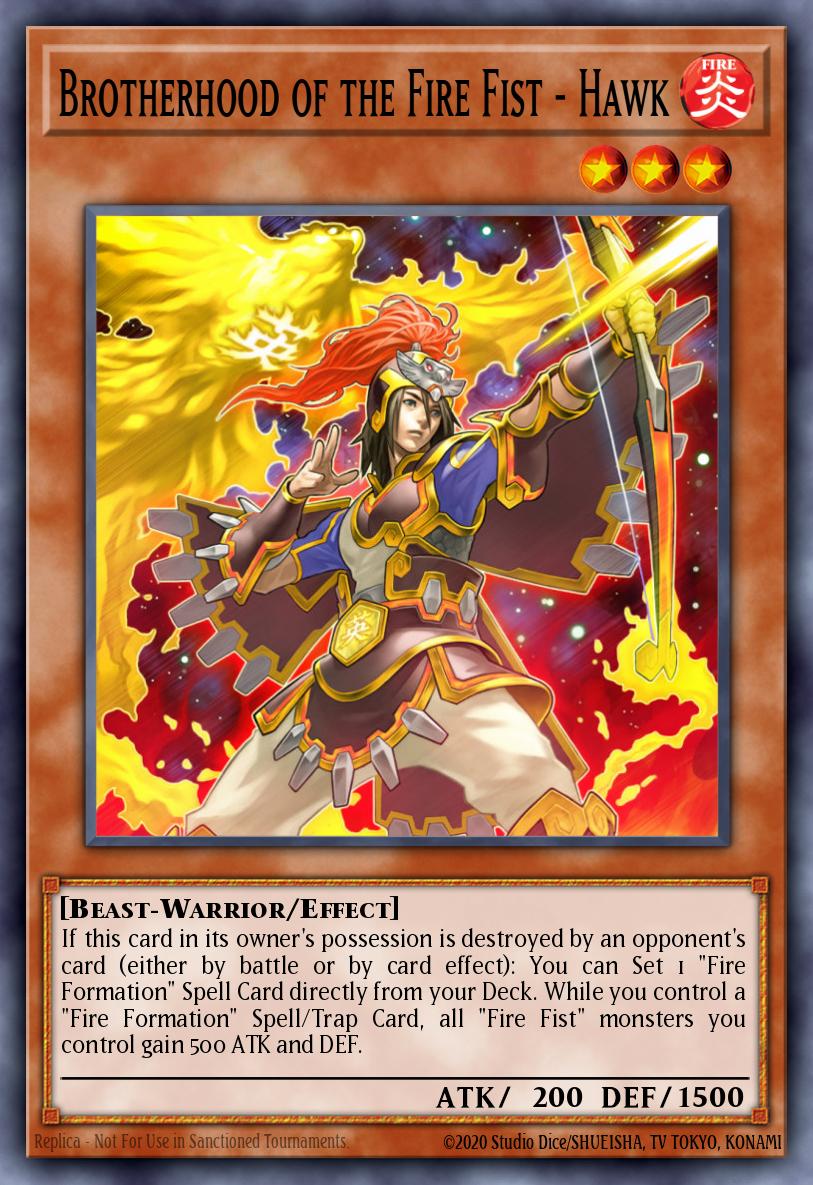 Brotherhood of the Fire Fist - Hawk CBLZ-EN021 – Cosmo Blazer