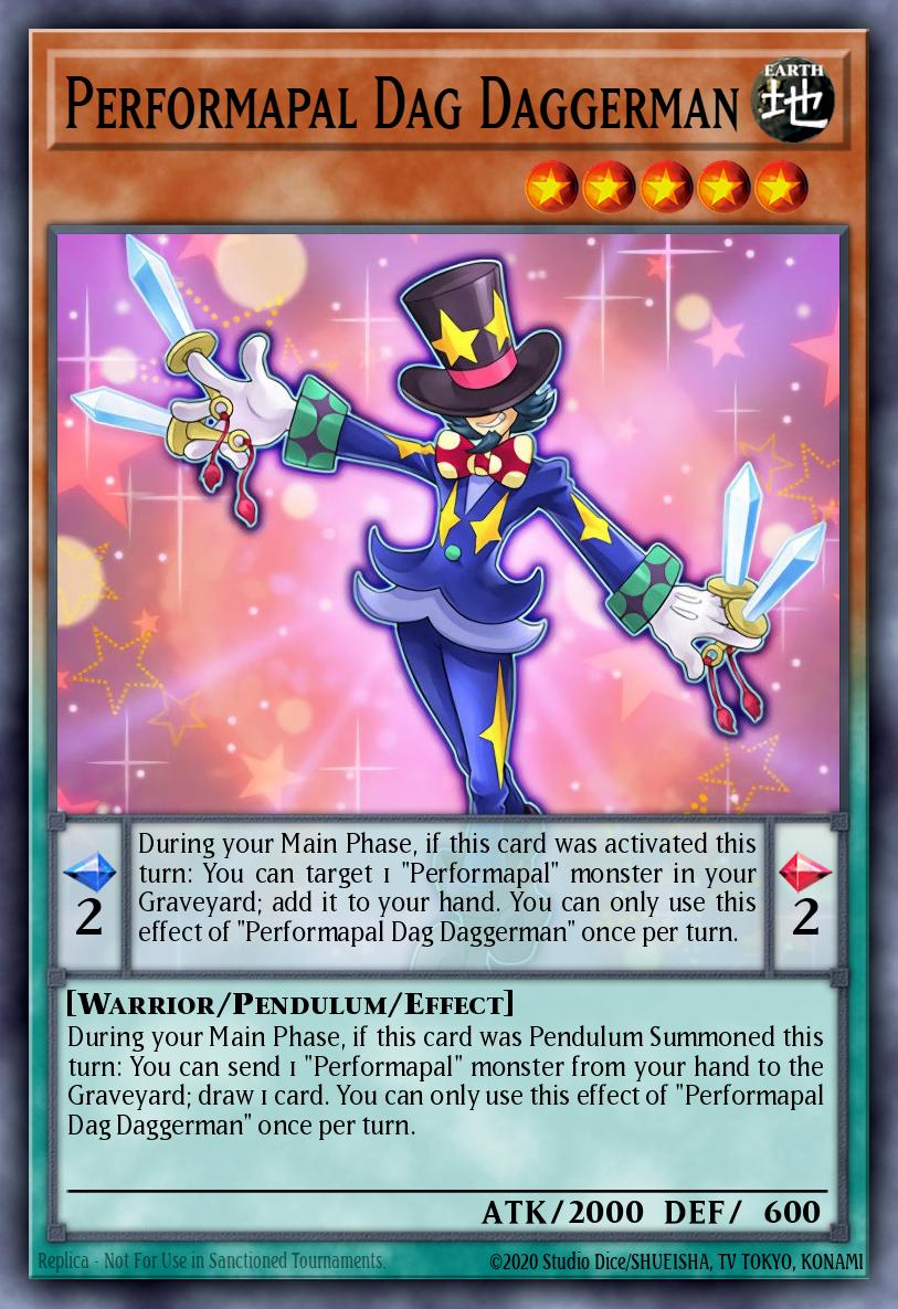 Performapal Dag Daggerman RATE-EN003 – Raging Tempest