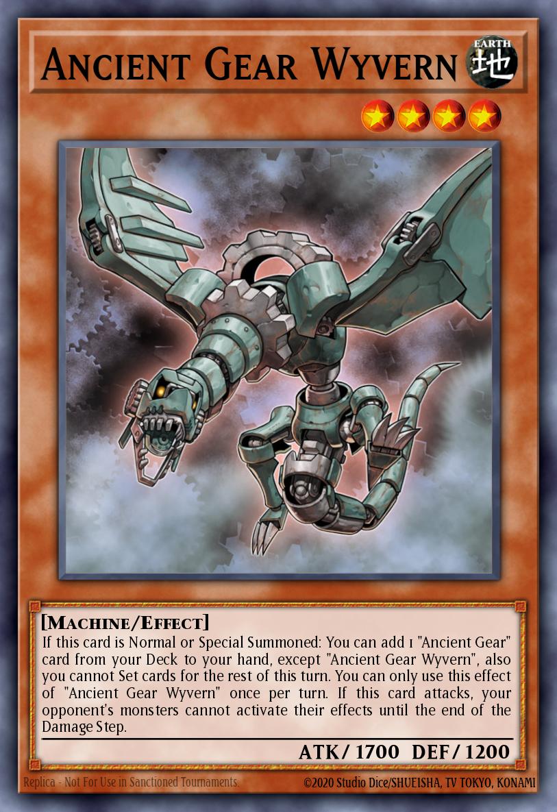 Ancient Gear Wyvern LDS1-EN084 – Legendary Duelists: Season 1