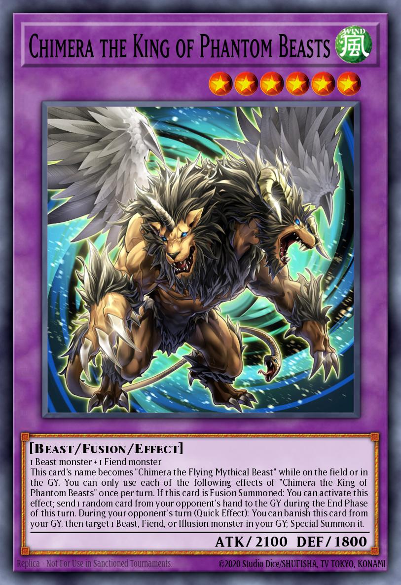 Chimera the King of Phantom Beasts MAMO-EN074 – Magnificent Monsters