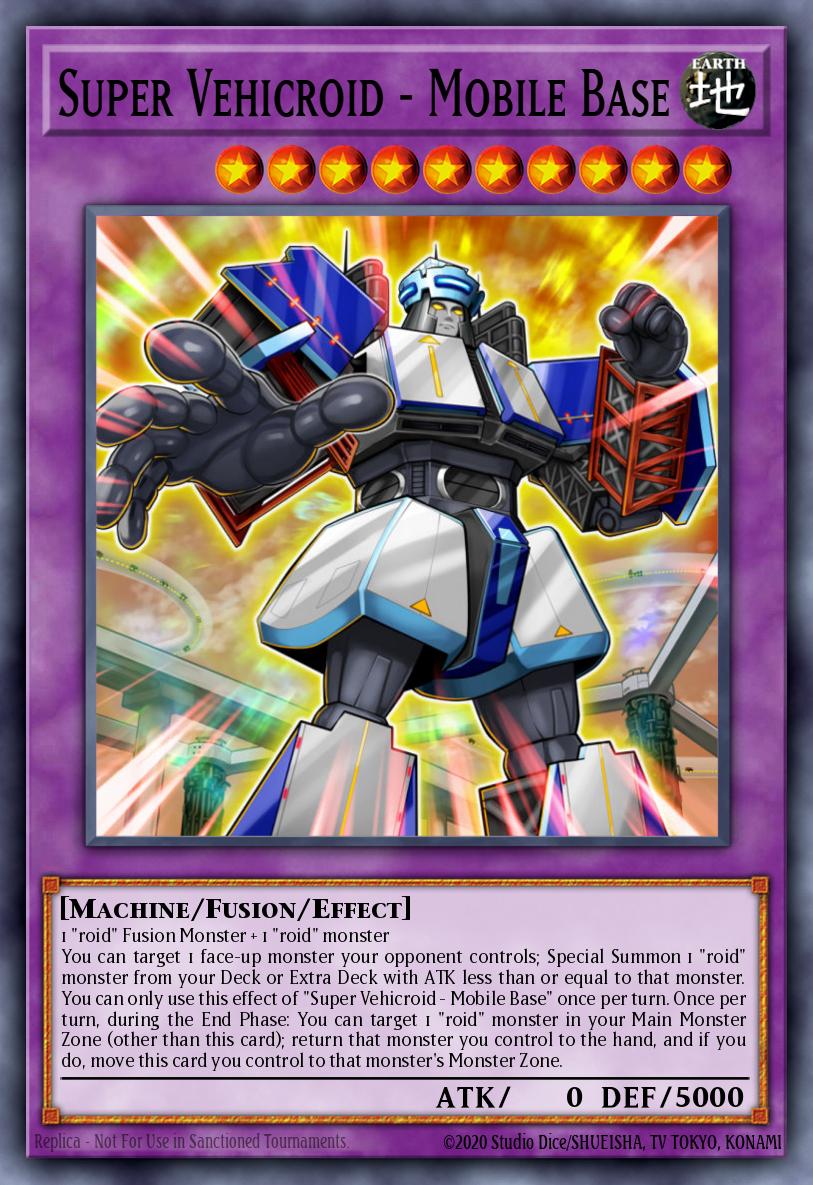 Super Vehicroid - Mobile Base LEDU-EN030 – Legendary Duelists
