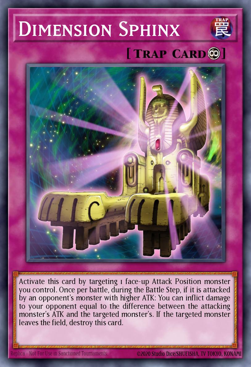 Dimension Sphinx MVP1-EN023 – Yu-Gi-Oh! The Dark Side of Dimensions Movie Pack
