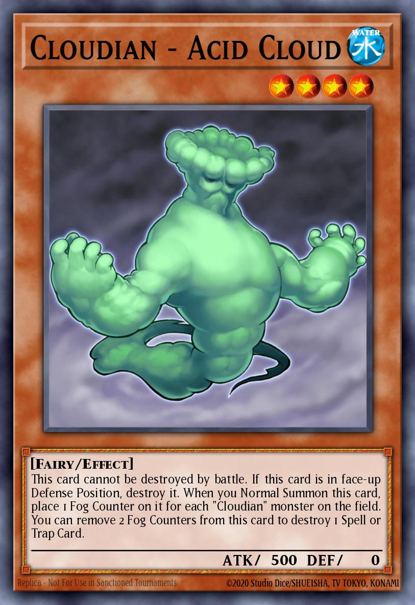 Cloudian - Acid Cloud SGX3-ENH03 – Speed Duel GX: Duelists of Shadows