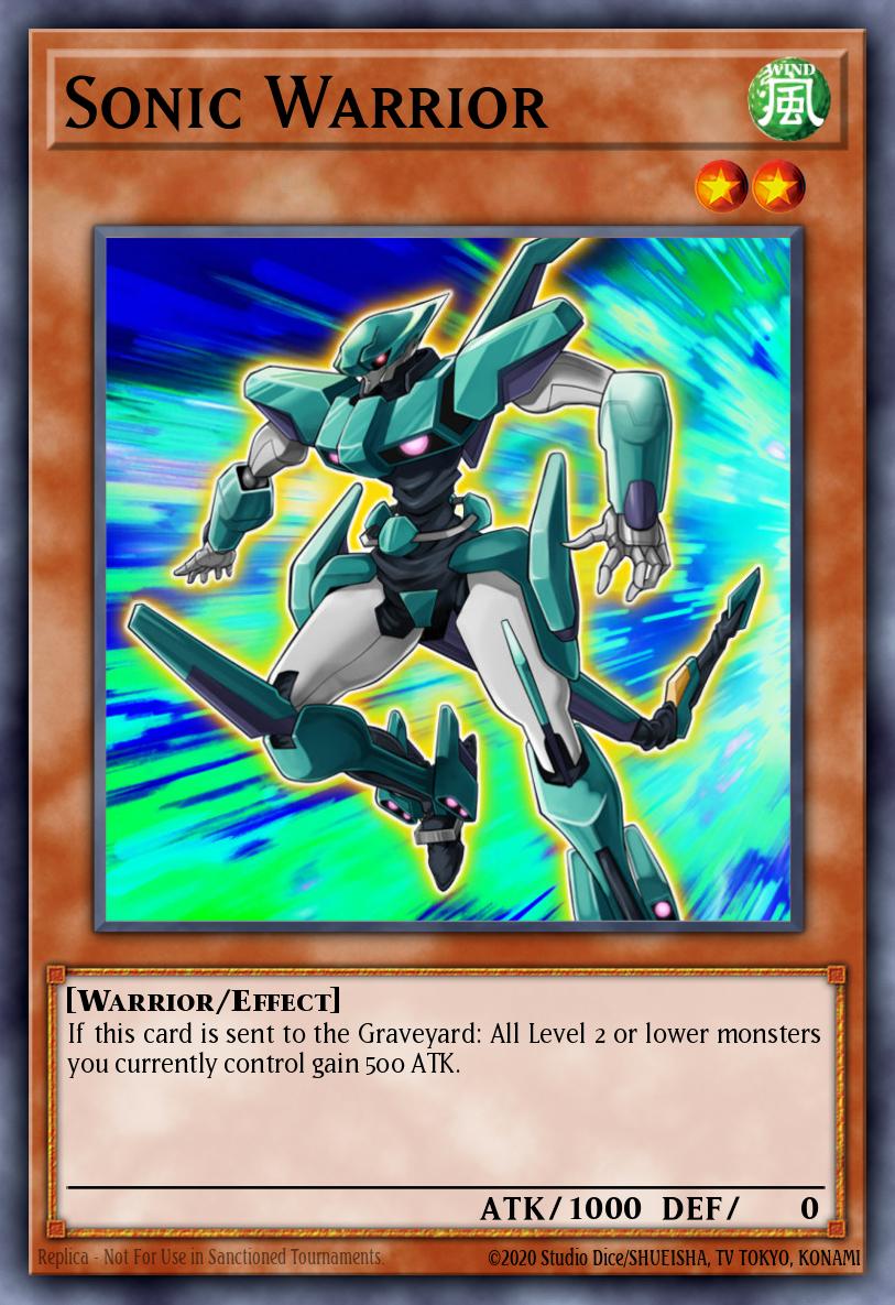Sonic Warrior SDSE-EN012 – Synchron Extreme Structure Deck