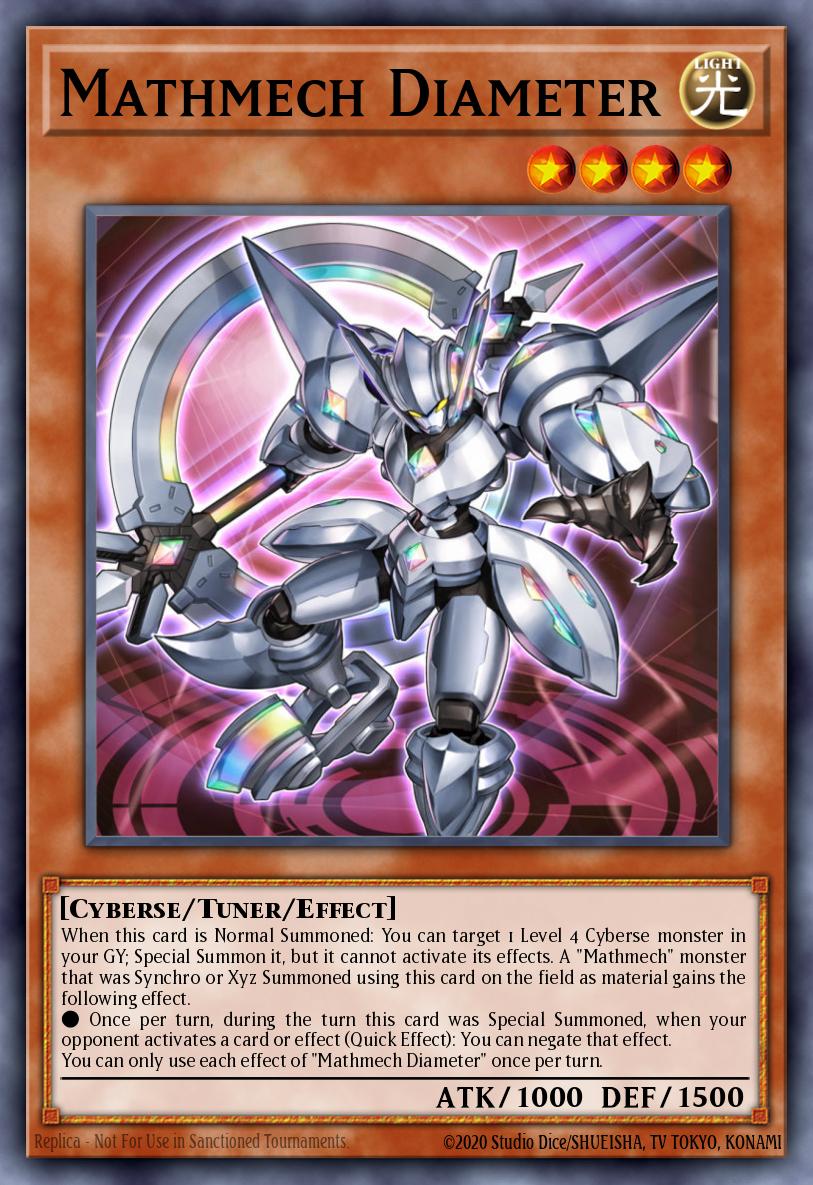 Mathmech Diameter ROTD-EN028 – Rise of the Duelist
