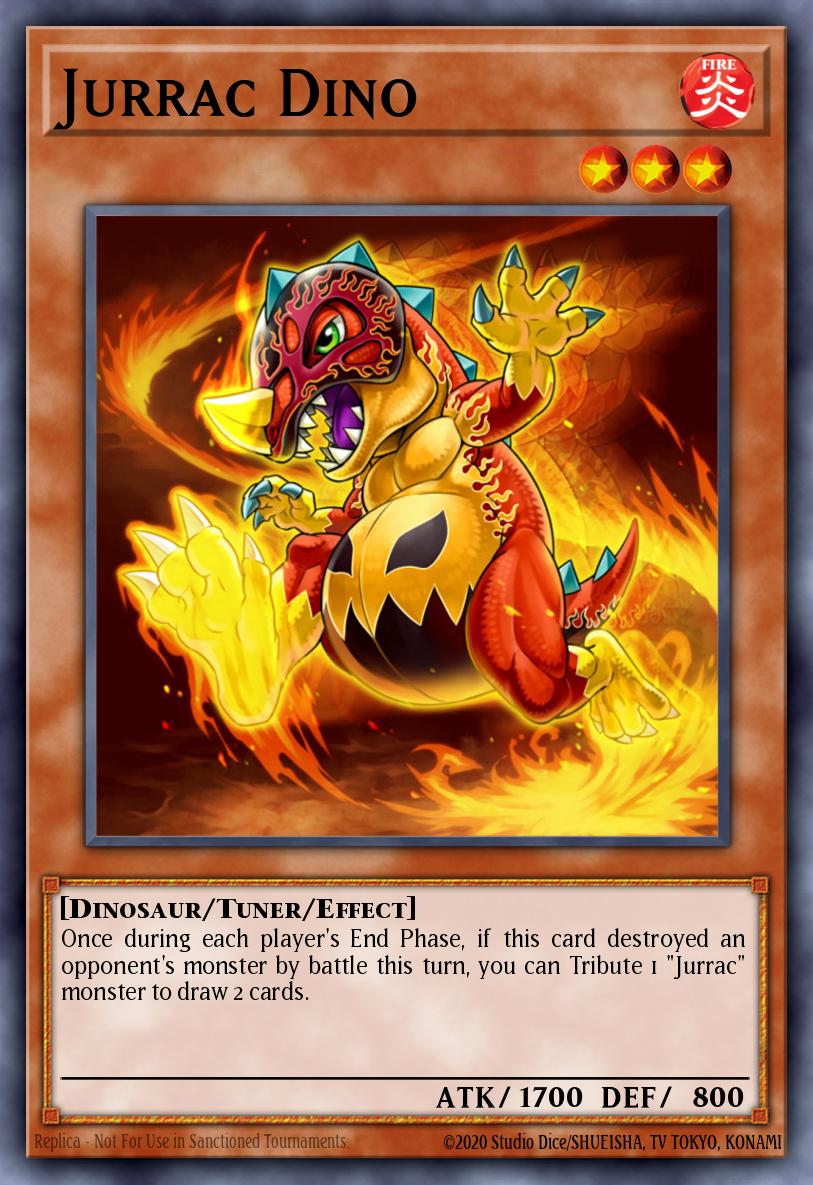 Jurrac Dino HA04-EN015 – Hidden Arsenal 4: Trishula's Triumph
