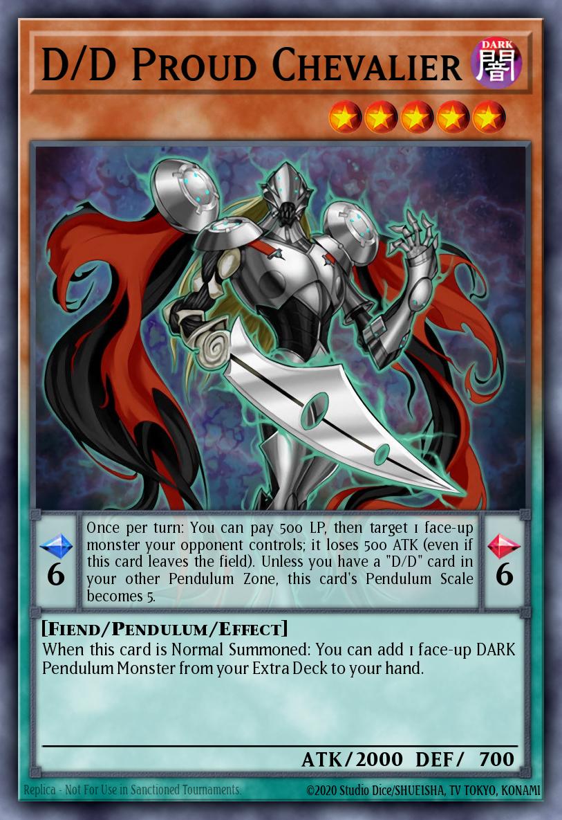 D/D Proud Chevalier SDPD-EN015 – Pendulum Domination Structure Deck