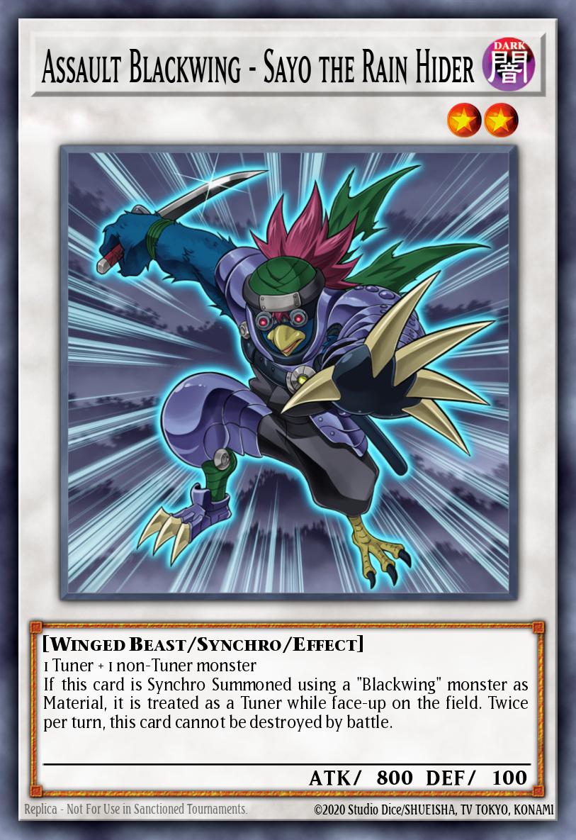Assault Blackwing - Sayo the Rain Hider TDIL-EN047 – The Dark Illusion