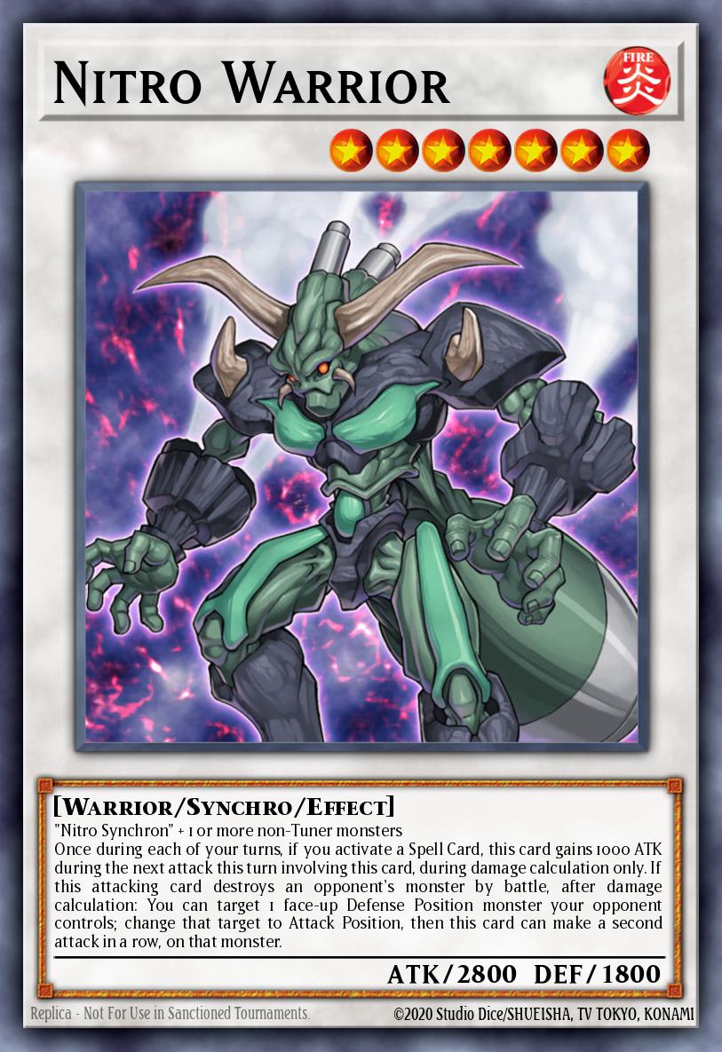 Nitro Warrior DT01-EN086 – Duel Terminal 1