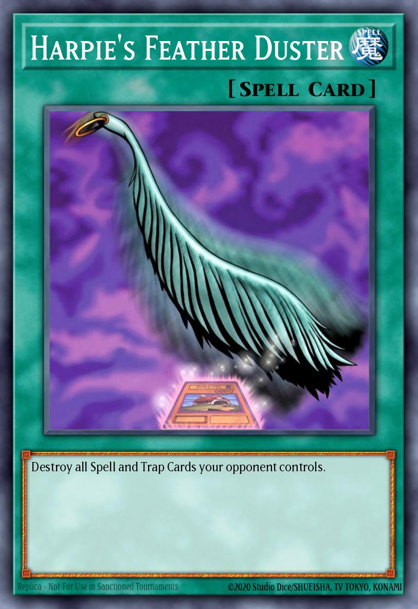 Harpie's Feather Duster WC4-E003 – Yu-Gi-Oh! World Championship Tournament 2004 promotional cards