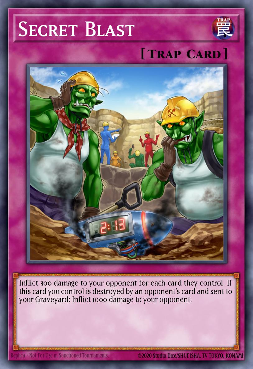 Secret Blast SR04-EN038 – Dinosmasher's Fury Structure Deck