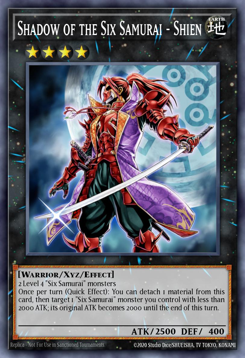 Shadow of the Six Samurai - Shien SPWA-EN012 – Spirit Warriors