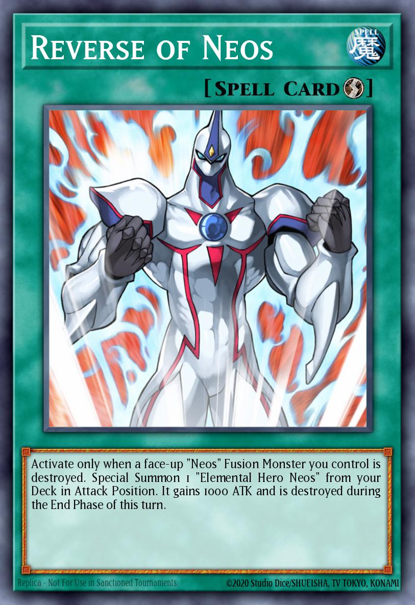 Reverse of Neos DP06-EN015 – Duelist Pack: Jaden Yuki 3