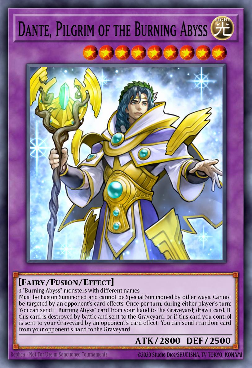 Dante, Pilgrim of the Burning Abyss PGL3-EN058 – Premium Gold: Infinite Gold