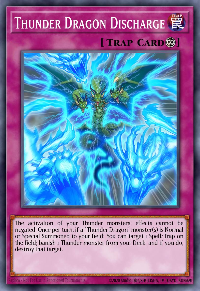 Thunder Dragon Discharge MP19-EN208 – 2019 Gold Sarcophagus Tin Mega Pack