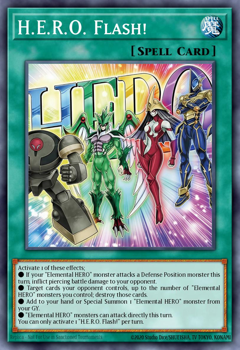 H.E.R.O. Flash! BLZD-EN068 – Blazing Dominion