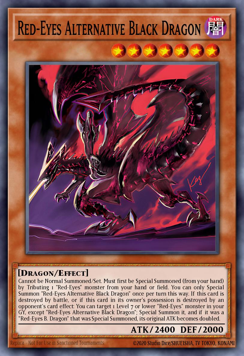Red-Eyes Alternative Black Dragon TN19-EN005 – 2019 Gold Sarcophagus Tin