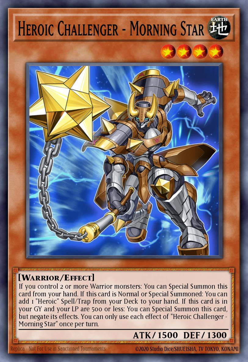Heroic Challenger - Morning Star DIFO-EN016 – Dimension Force