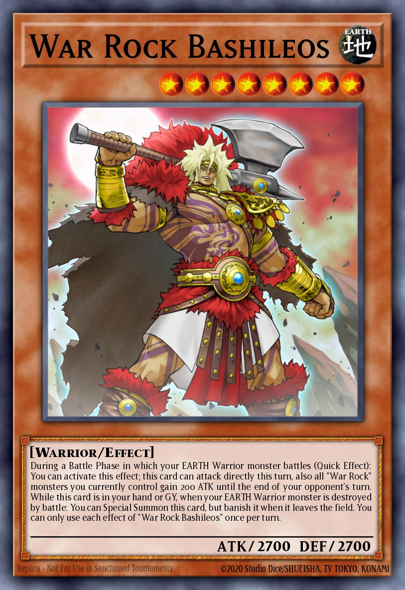 War Rock Bashileos BLVO-EN097 – Blazing Vortex
