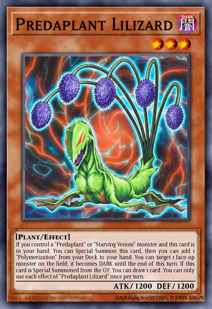 Predaplant Lilizard BLZD-EN008 – Blazing Dominion