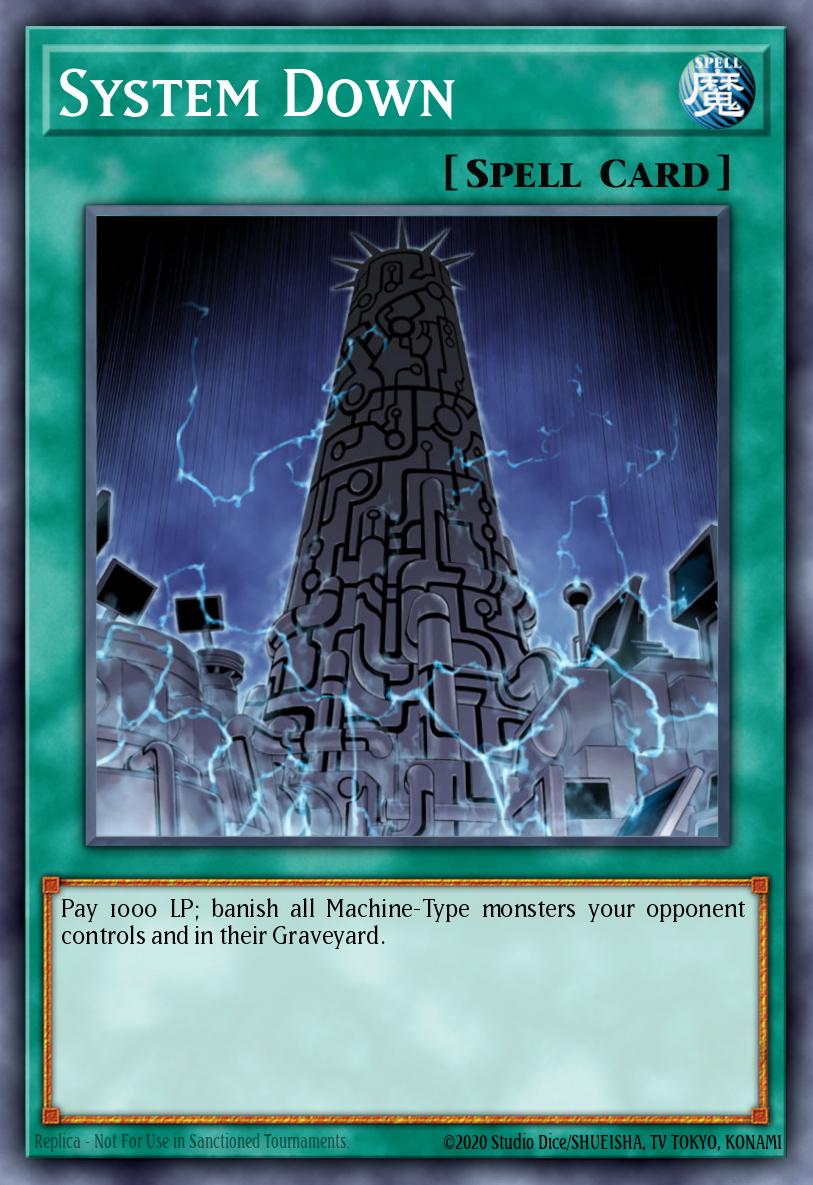 System Down LCGX-EN213 – Legendary Collection 2: The Duel Academy Years Mega Pack