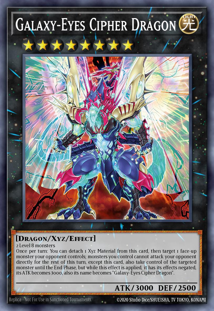 Galaxy-Eyes Cipher Dragon DRL3-EN029 – Dragons of Legend: Unleashed