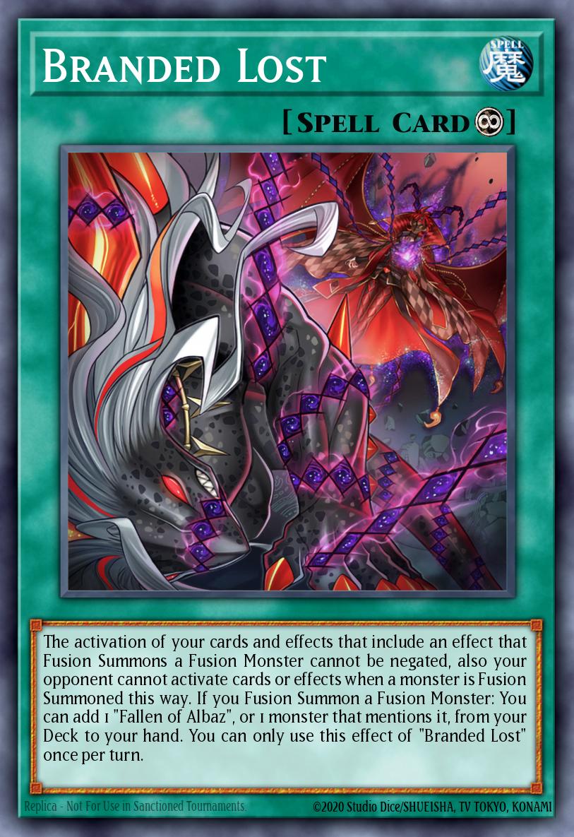 Branded Lost SDAZ-EN020 – Structure Deck: Albaz Strike