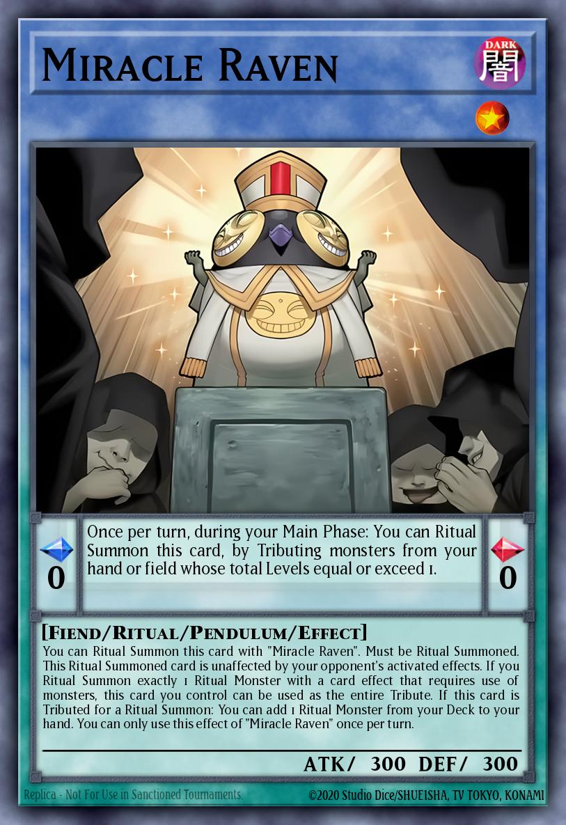 Miracle Raven OP29-EN007 – OTS Tournament Pack 29