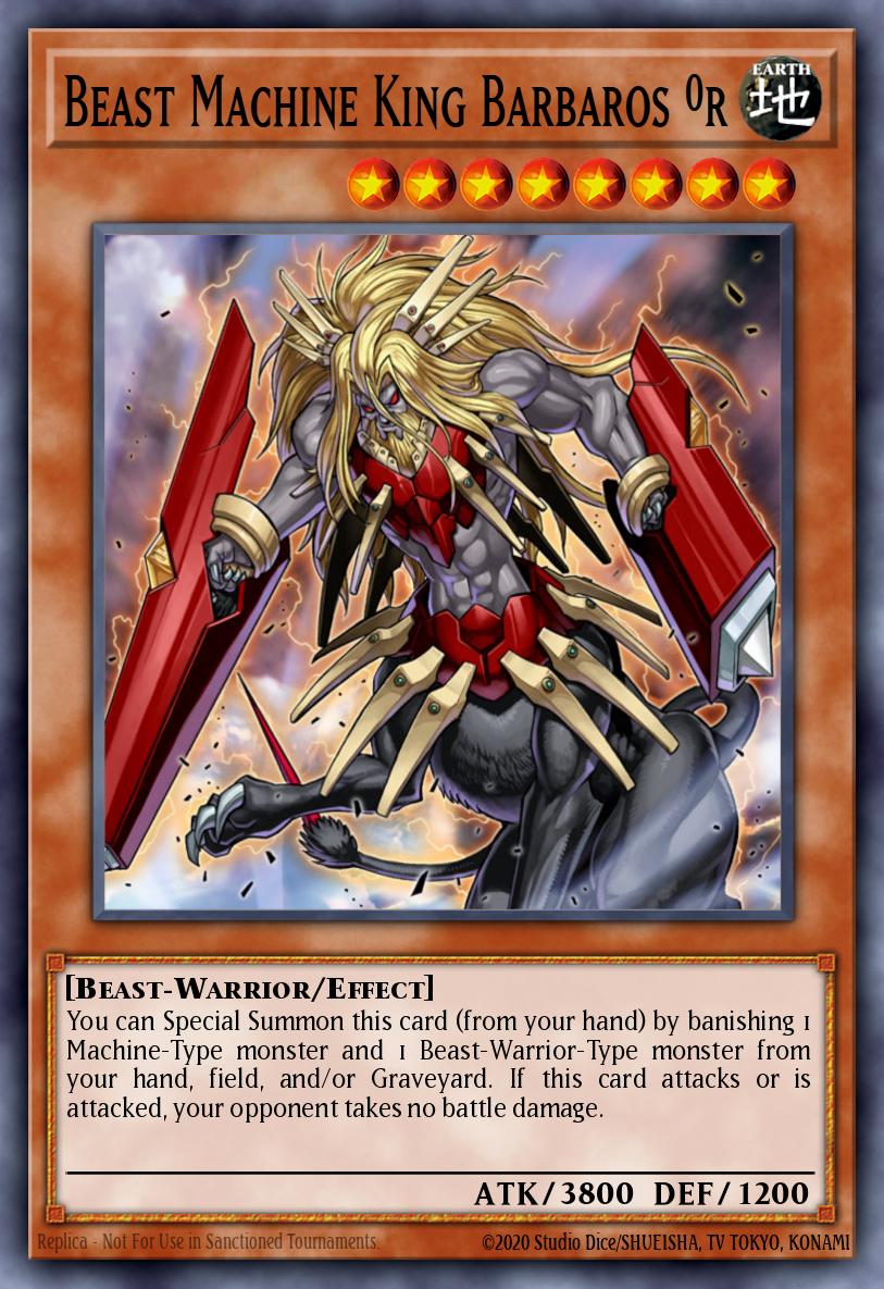 Beast Machine King Barbaros Ür BP02-EN084 – Battle Pack 2: War of the Giants