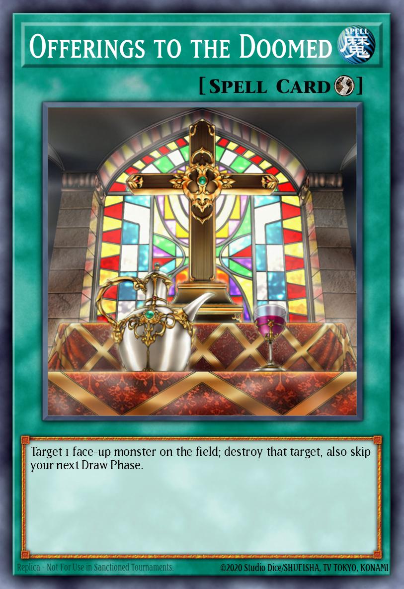 Offerings to the Doomed BP03-EN138 – Battle Pack 3: Monster League