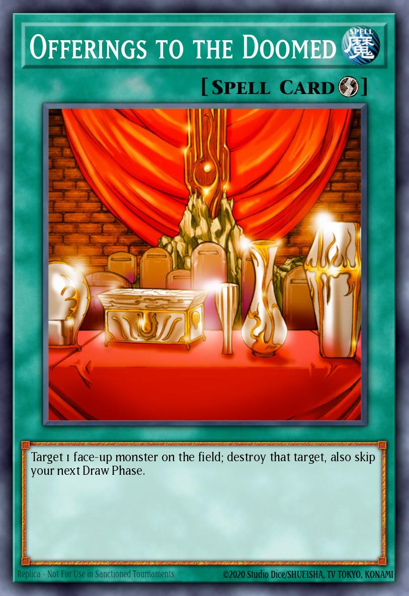 Offerings to the Doomed SS05-ENA22 – Speed Duel Starter Decks: Twisted Nightmares