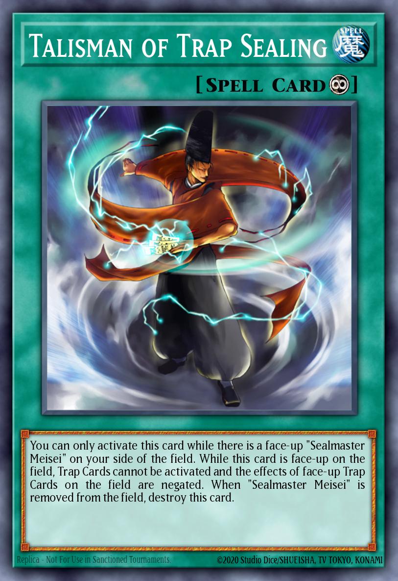 Talisman of Trap Sealing SBC1-ENG12 – Speed Duel: Streets of Battle City