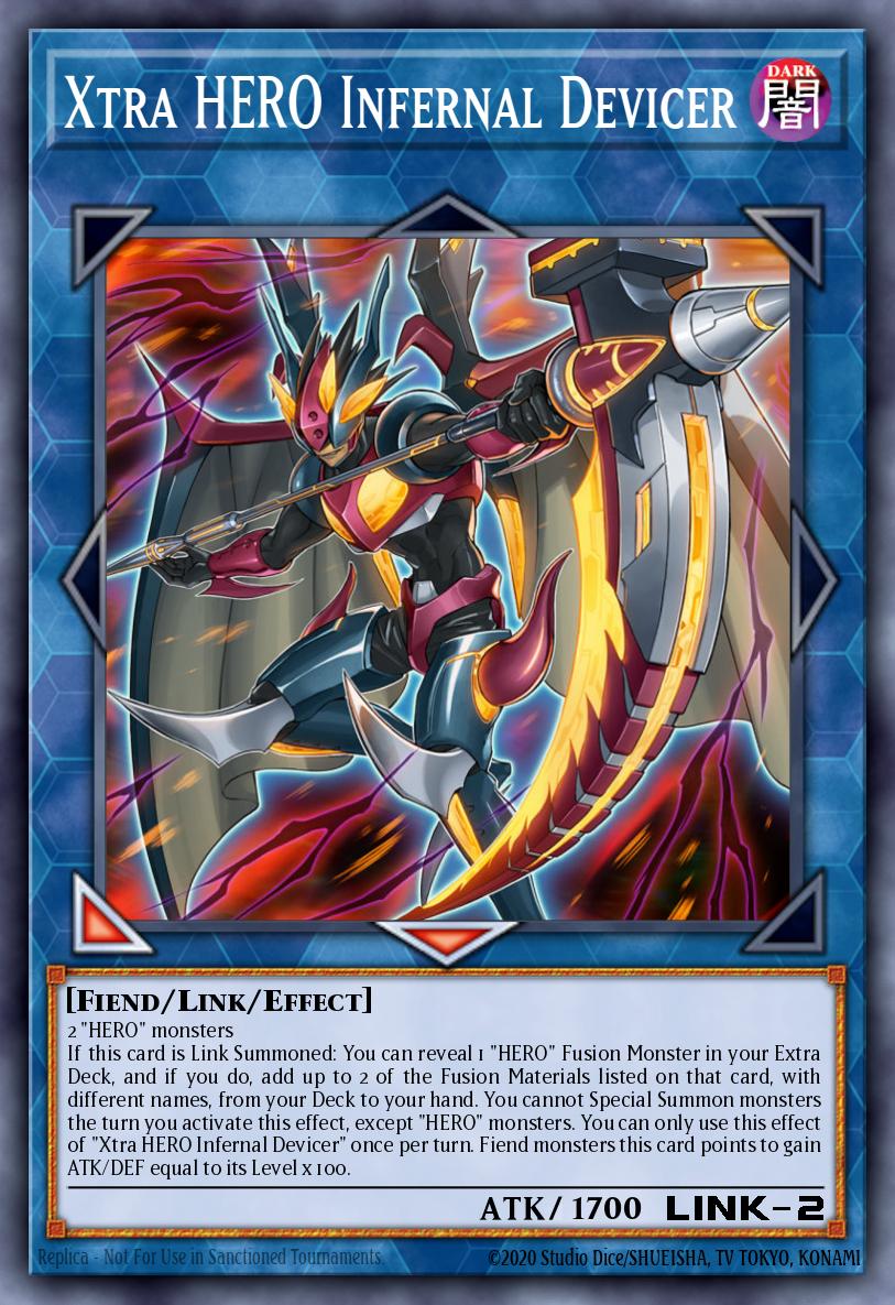 Xtra HERO Infernal Devicer BLC1-EN009 – Battles of Legend: Chapter 1