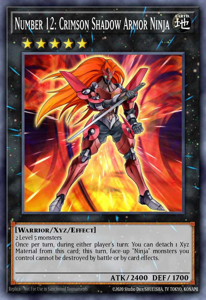 Number 12: Crimson Shadow Armor Ninja ORCS-EN042 – Order of Chaos