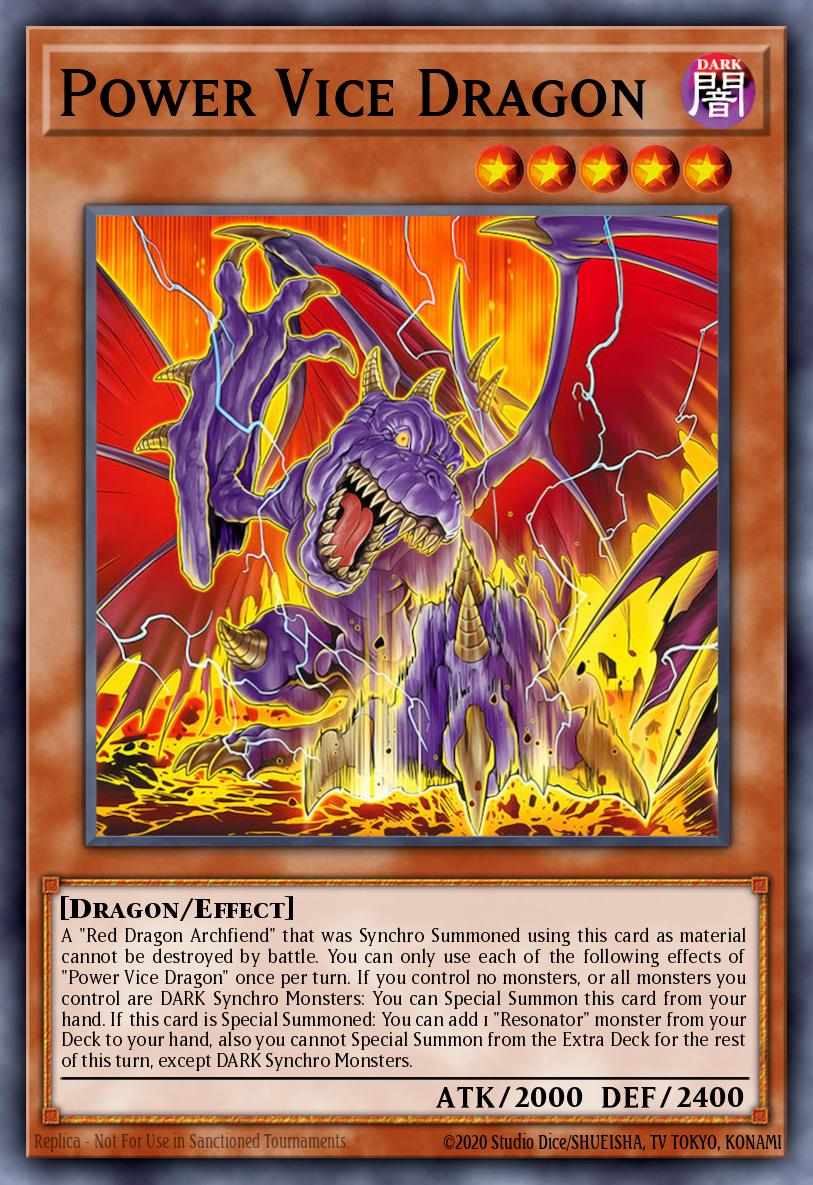Power Vice Dragon BLZD-EN002 – Blazing Dominion