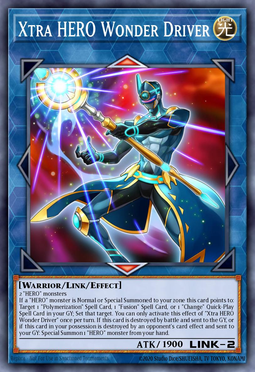 Xtra HERO Wonder Driver LEHD-ENA37 – Legendary Hero Decks