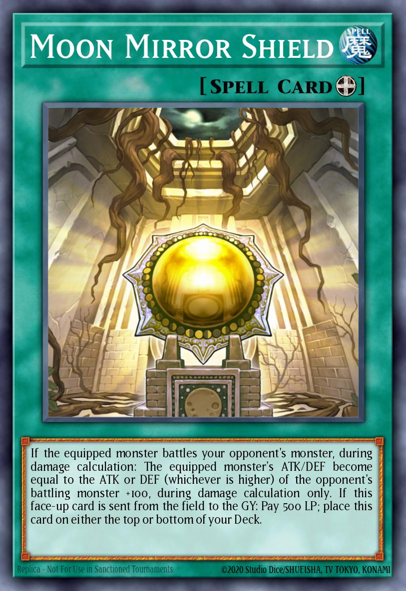 Moon Mirror Shield SDCL-EN030 – Structure Deck: Cyberse Link