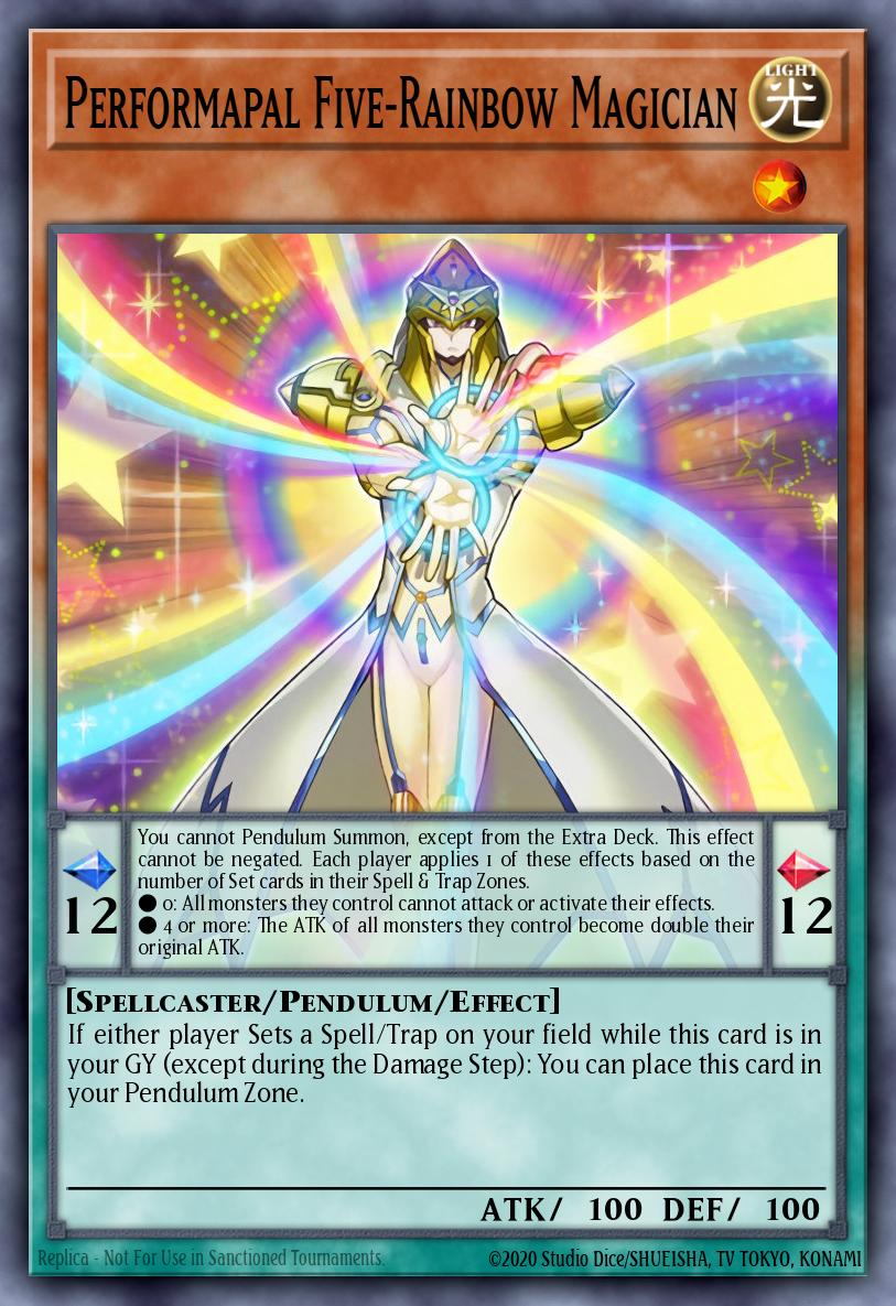 Performapal Five-Rainbow Magician BLLR-EN005 – Battles of Legend: Light's Revenge